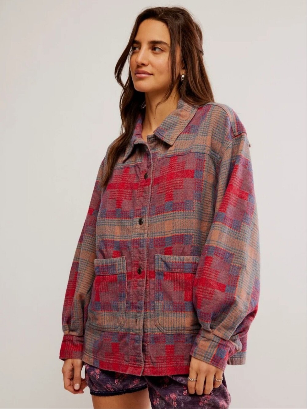 NWOT Free People Keep It Cozy Shirt Medium